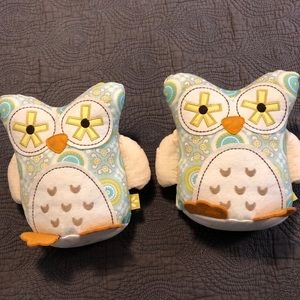 🦉 Owl Soft Bookends